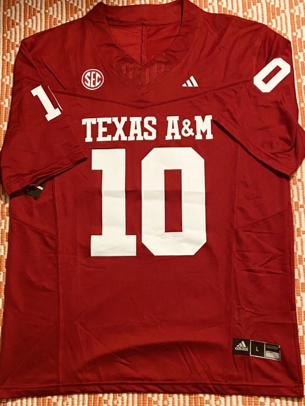 Marcel Reed Maroon Stitched Jersey Red Vapor